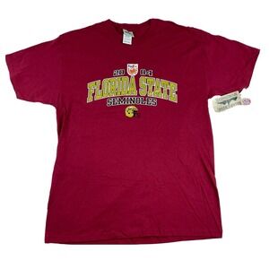 Vintage Briar Creek Florida State FSU Seminoles 2004 Orange Bowl T-Shirt LG NWT